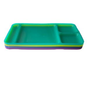 Tupperware Colorful Divided Tray Set